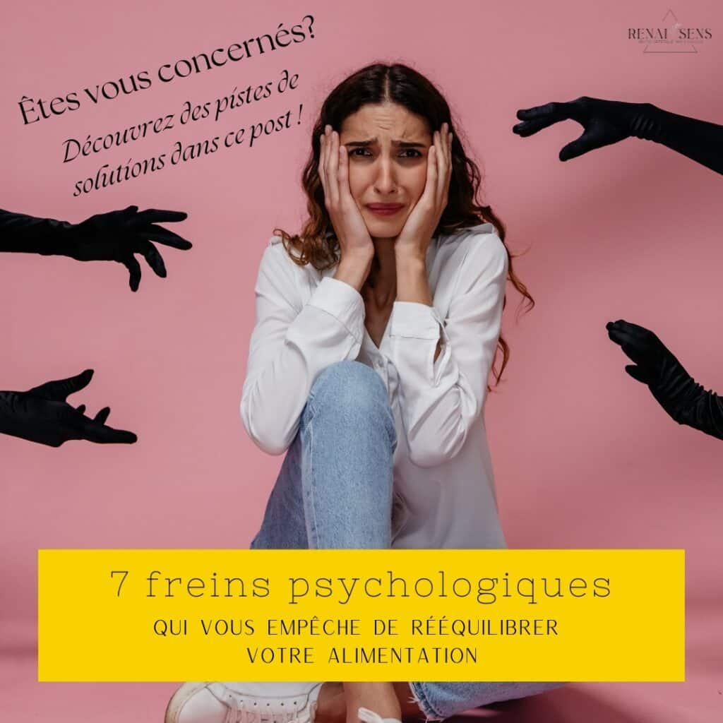 7 freins psychologique à la perte de poids anais lecocq renaisens diététicienne nutritionniste