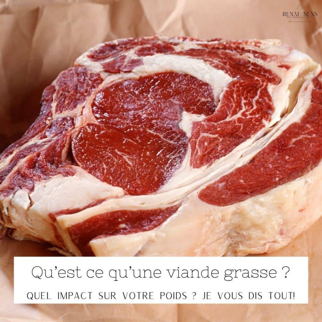 qu'est ce qu'une viande grasse. effet sur le corps, nutrition